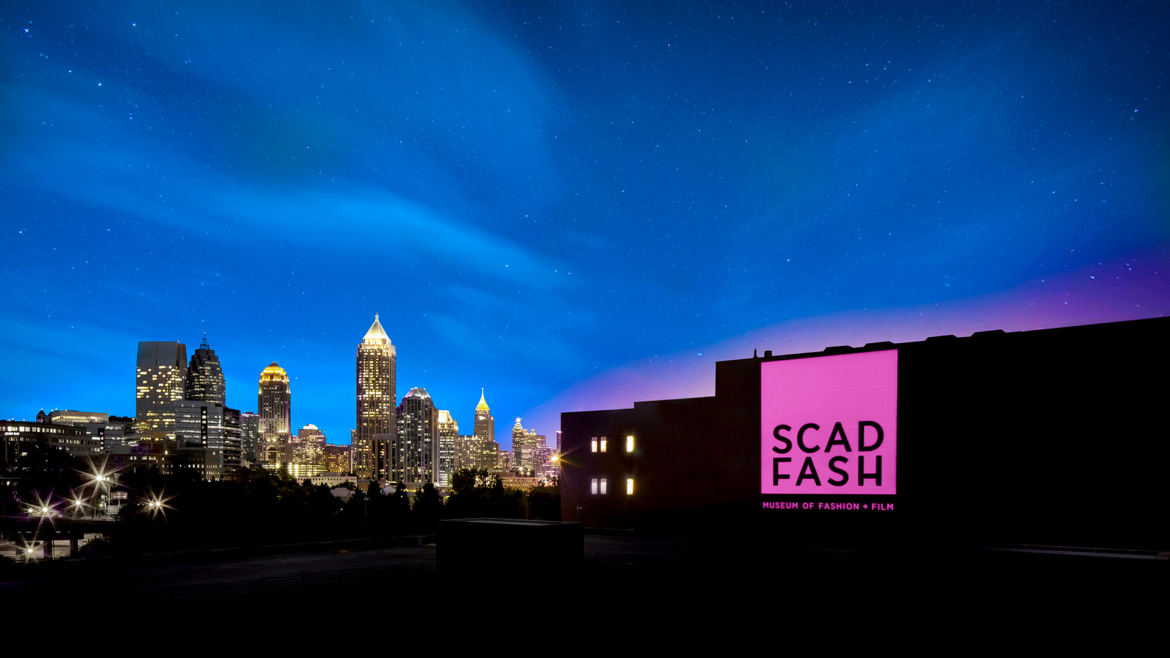 SCAD FASH Museum and Atlanta skyline